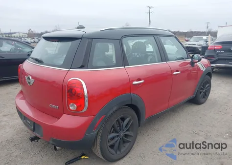 2013 Mini Countryman Cooper z USA, uszkodzony, nr VIN WMWZB3C52DWM31224